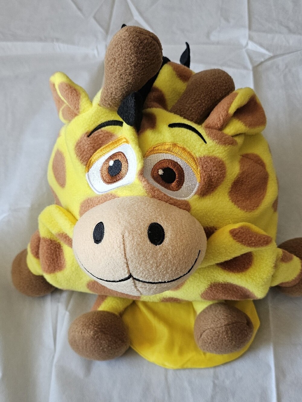 J-Animals Giraffe Plush Wearable Blanket Onesie Size Medium Excellent Condition